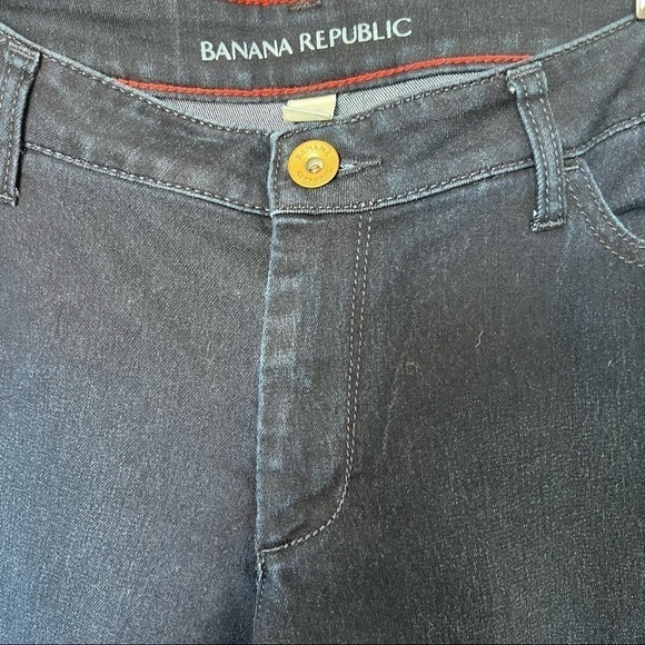 Banana Republic Denim Leggins Jeans in Dark Blue Size 32 - Picture 4 of 10